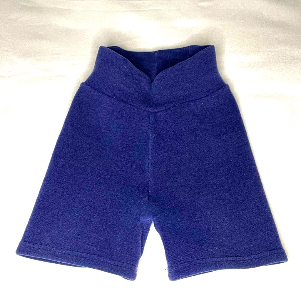 Truly Charis Wool Shorts Navy Blue
